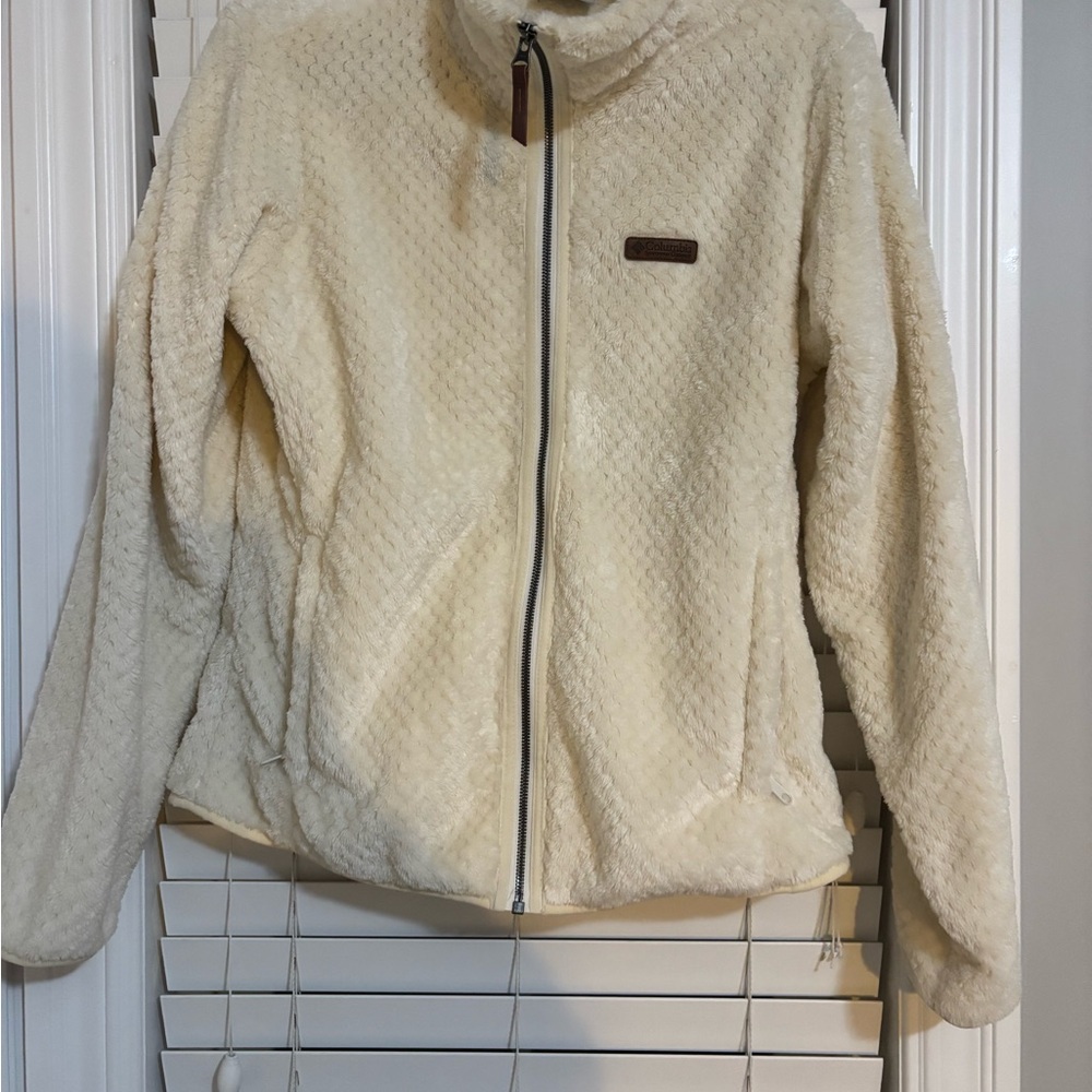 Columbia Sportswear Elegant Cream Teddy Jacket
